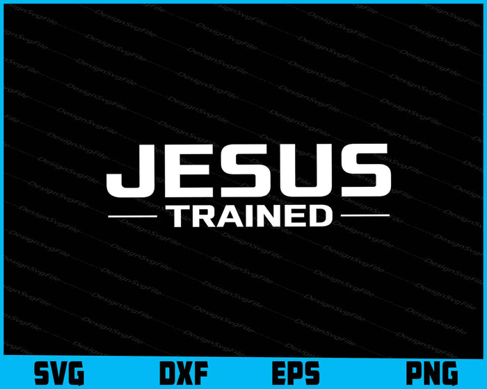 Jesus Trained SVG, Wrestling PNG