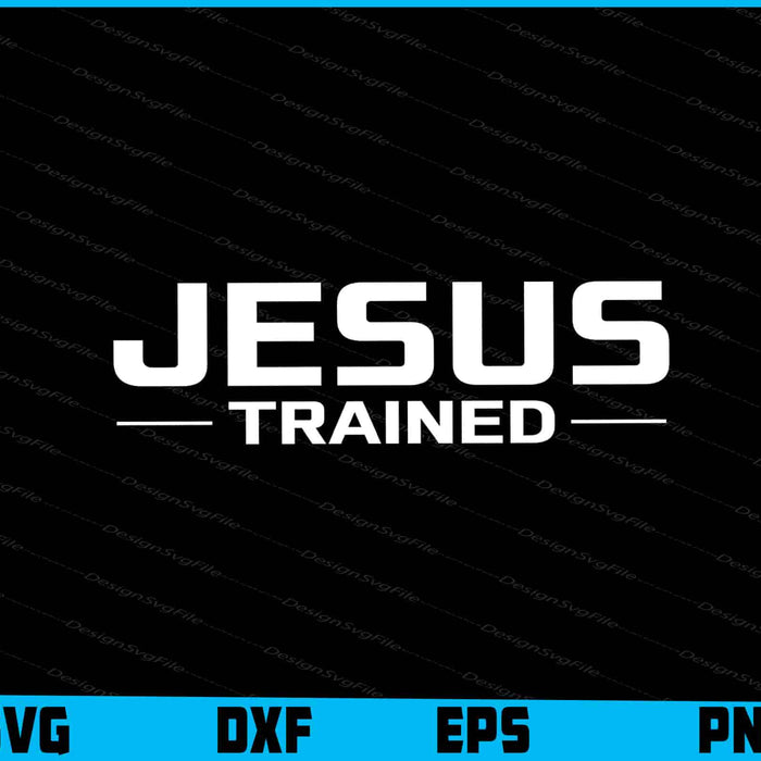 Jesus Trained SVG, Wrestling PNG