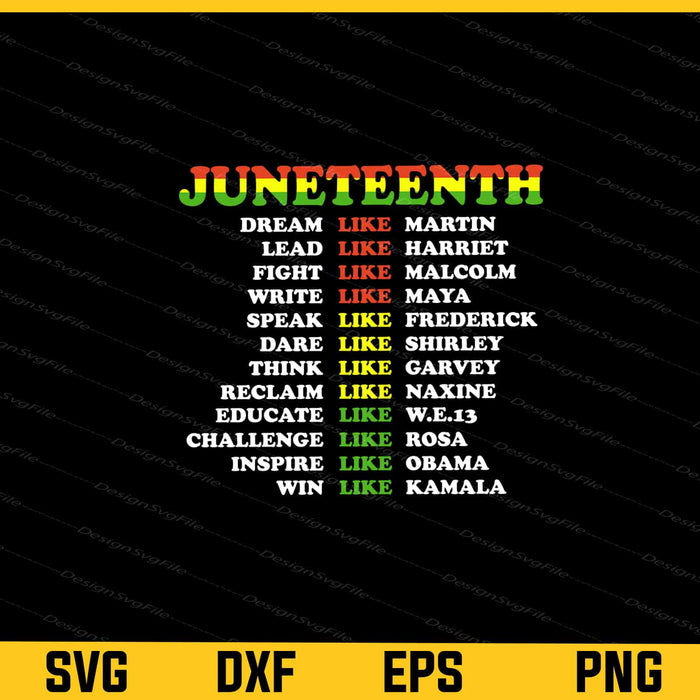 Juneteenth Ancestors Black African Svg Cutting Printable File  - Premium Cutting Files in SVG, PNG & EPS Formats - Premium SVG Cutting Files for Crafts