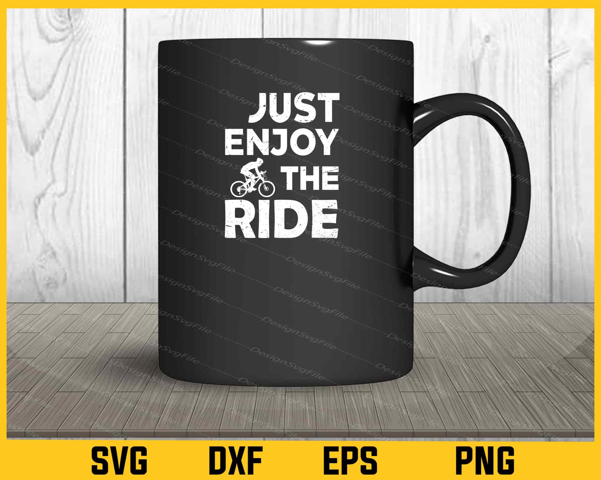 Just Enjoy The Ride Svg Cutting Printable File  - Premium Cutting Files in SVG, PNG & EPS Formats - Premium SVG Cutting Files for Crafts