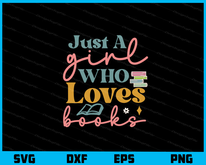 Book Bundle SVG Loves Book PNG