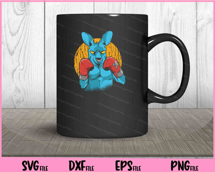 Kangaroo Boxer Funny Svg Cutting Printable Files  - Premium Cutting Files in SVG, PNG & EPS Formats - Premium SVG Cutting Files for Crafts