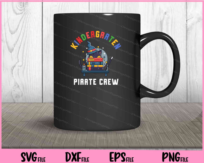 Kindergarten Pirate Crew Halloween School Party mug