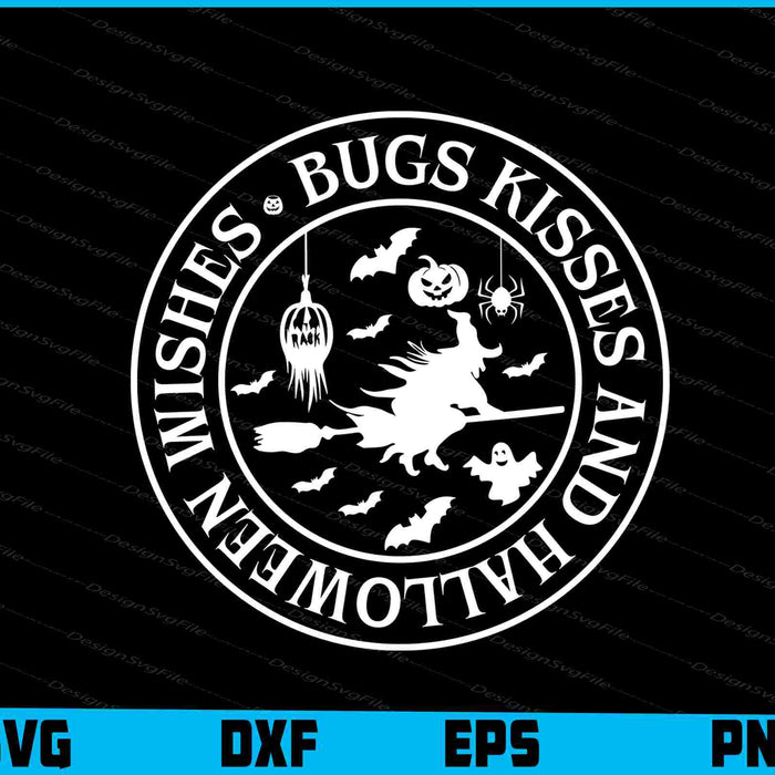 Kisses' And Halloween Wishes