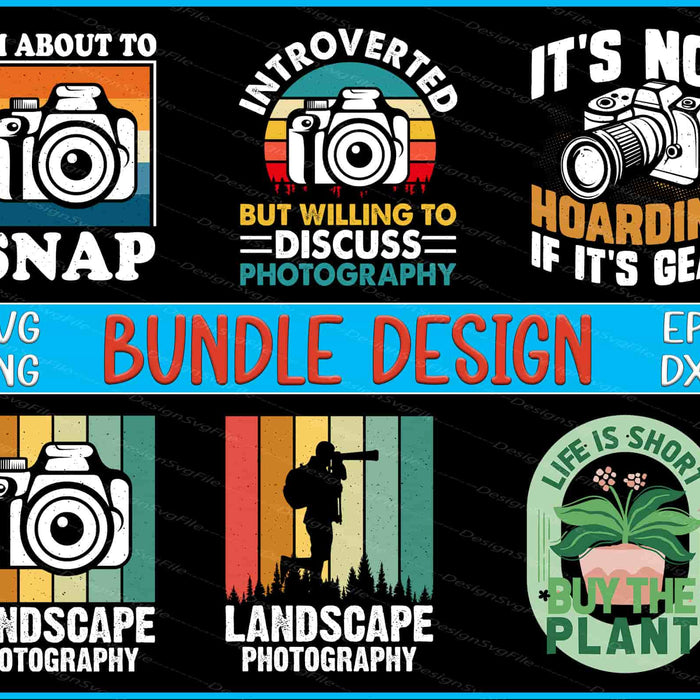 Landscape Bundle SVG, SNAP PNG