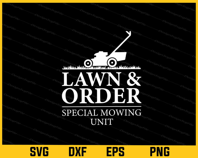 Lawn & Order Speci svg