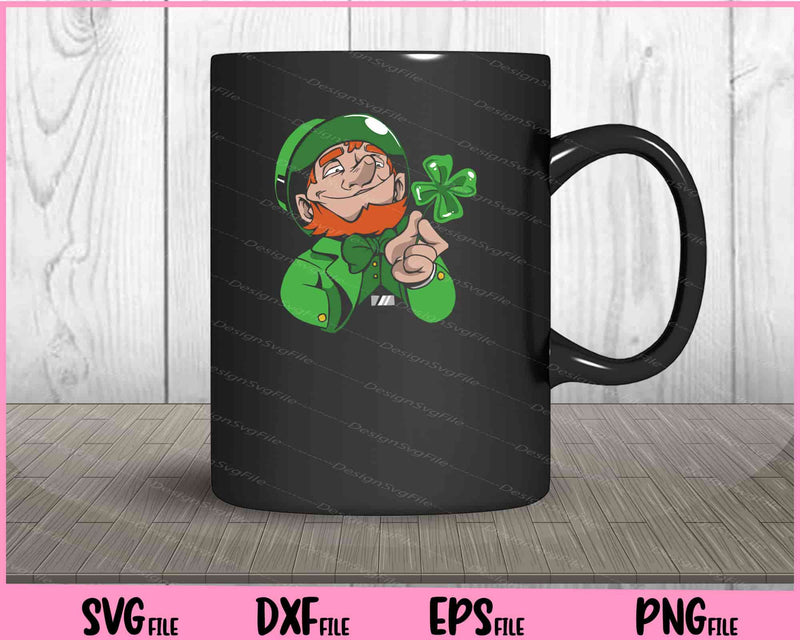 Leprechaun Clover St Patrick's Day Svg Cutting Printable Files  - Premium Cutting Files in SVG, PNG & EPS Formats - Premium SVG Cutting Files for Crafts