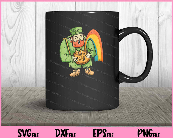 Leprechaun Rainbow St Patrick's Day Svg Cutting Printable Files  - Premium Cutting Files in SVG, PNG & EPS Formats - Premium SVG Cutting Files for Crafts