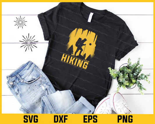 Let’s Go Hiking Svg Cutting Printable File  - Premium Cutting Files in SVG, PNG & EPS Formats - Premium SVG Cutting Files for Crafts