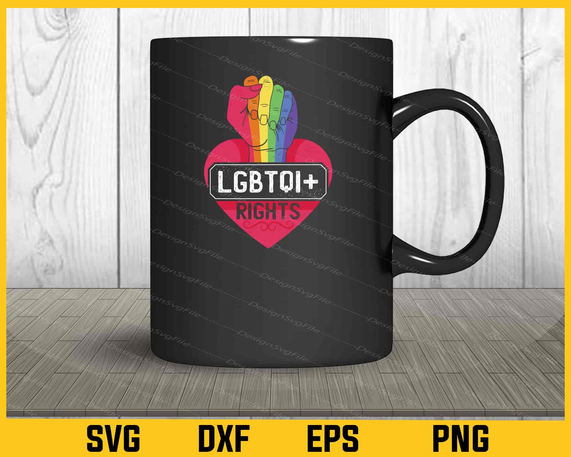 Lgbtqi Rights Svg Cutting Printable File  - Premium Cutting Files in SVG, PNG & EPS Formats - Premium SVG Cutting Files for Crafts