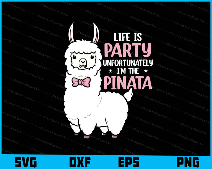 Life Is A Party Unfortunately I'm The Pinata