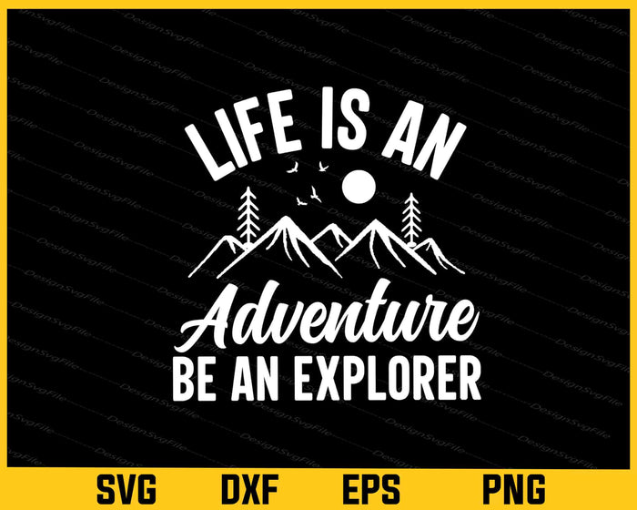 Camping Bundle SVG Mountains PNG