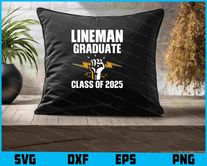 Lineman Graduate Class of 2025 SVG