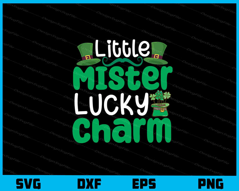 Little MIster Lucky Charm svg
