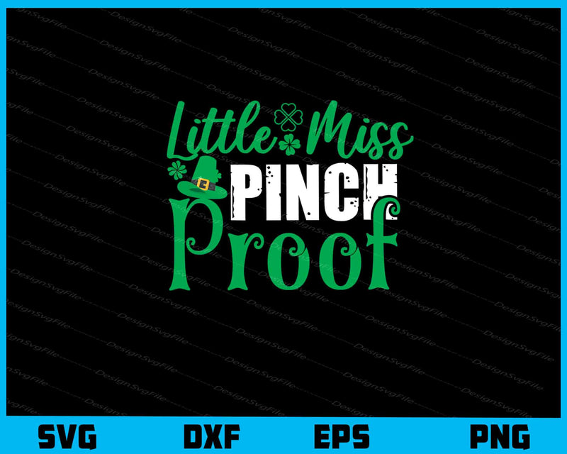 Little Miss Pinch  Proof svg