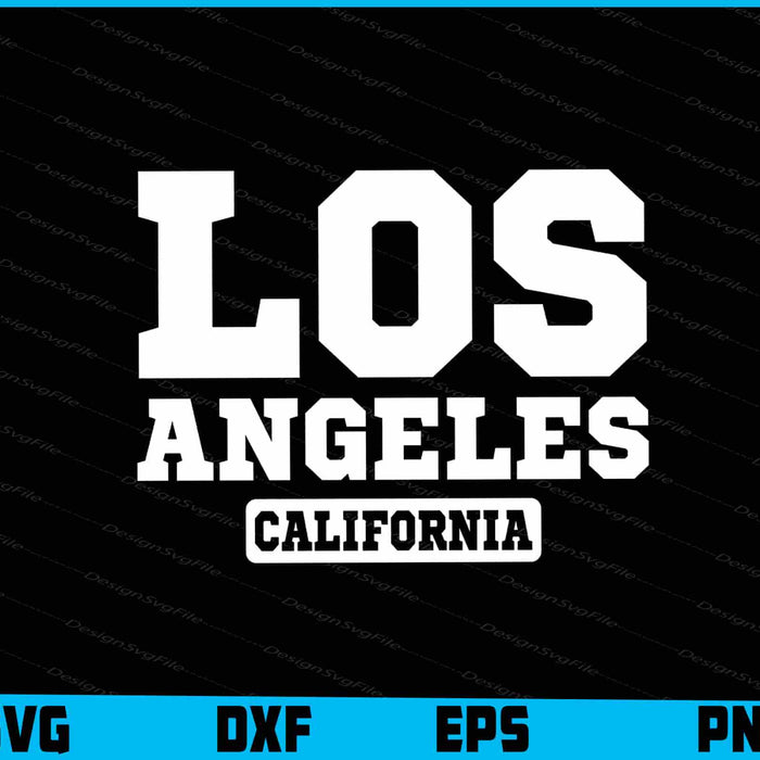 Los Angeles California SVG, Los Angeles Lover