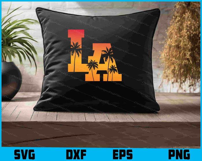 Los Angeles California SVG