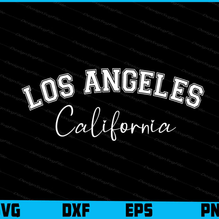 Los Angeles Design, California SVG, LA Firefighters