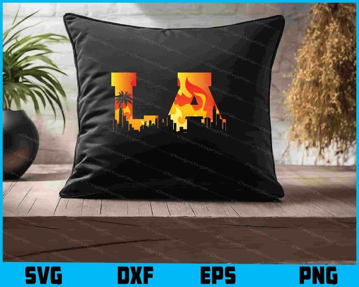 Los Angeles Fire SVG, Support LA Firefighters