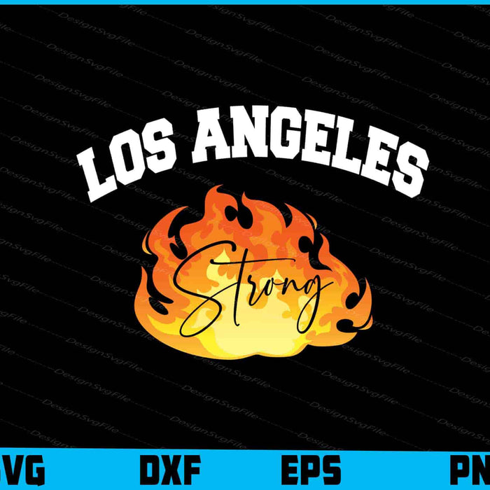 Los Angeles Strong SVG