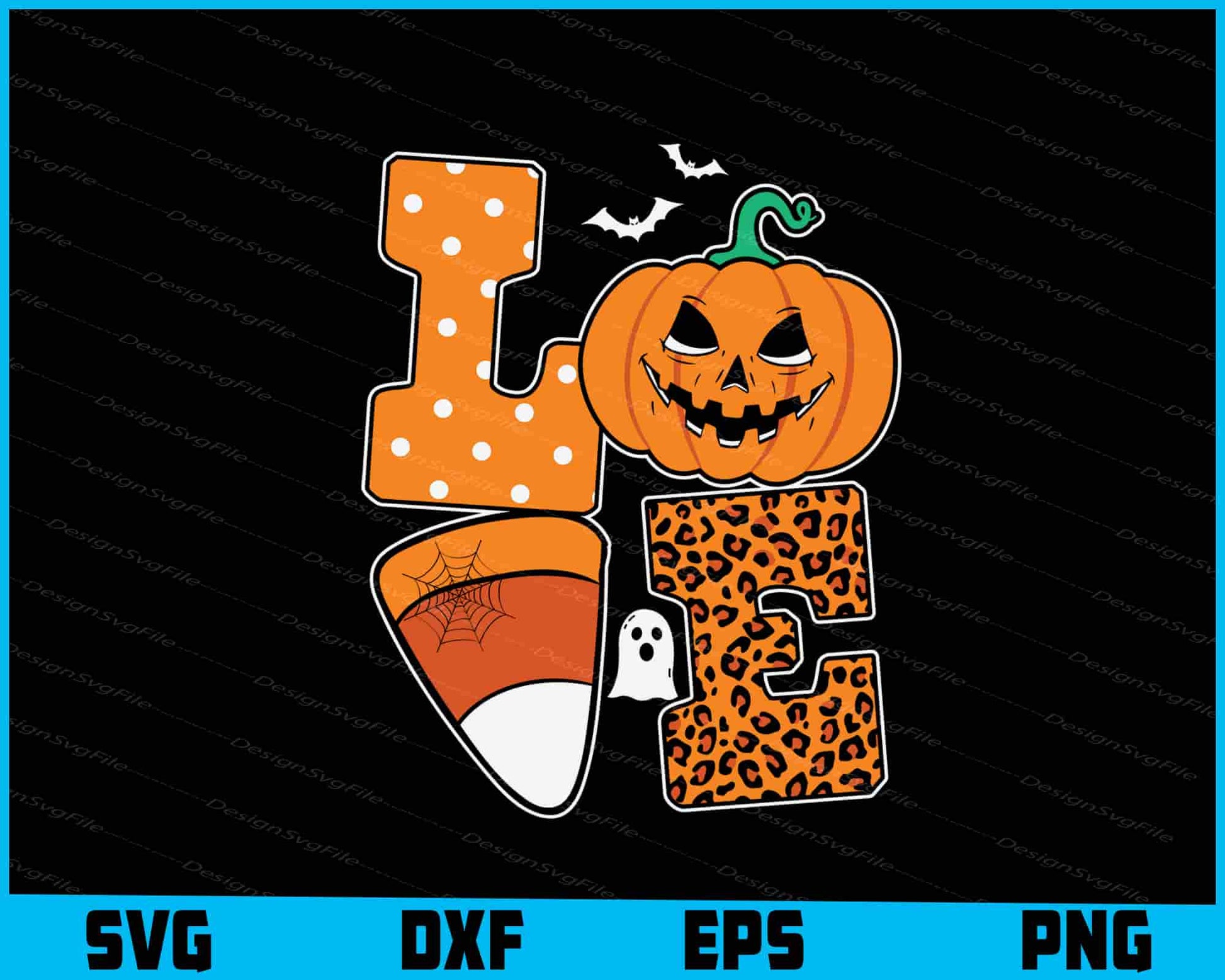 Love Funny Halloween SVG PNG Digital Sublimation Print File  - Premium Cutting Files in SVG, PNG & EPS Formats - Premium SVG Cutting Files for Crafts