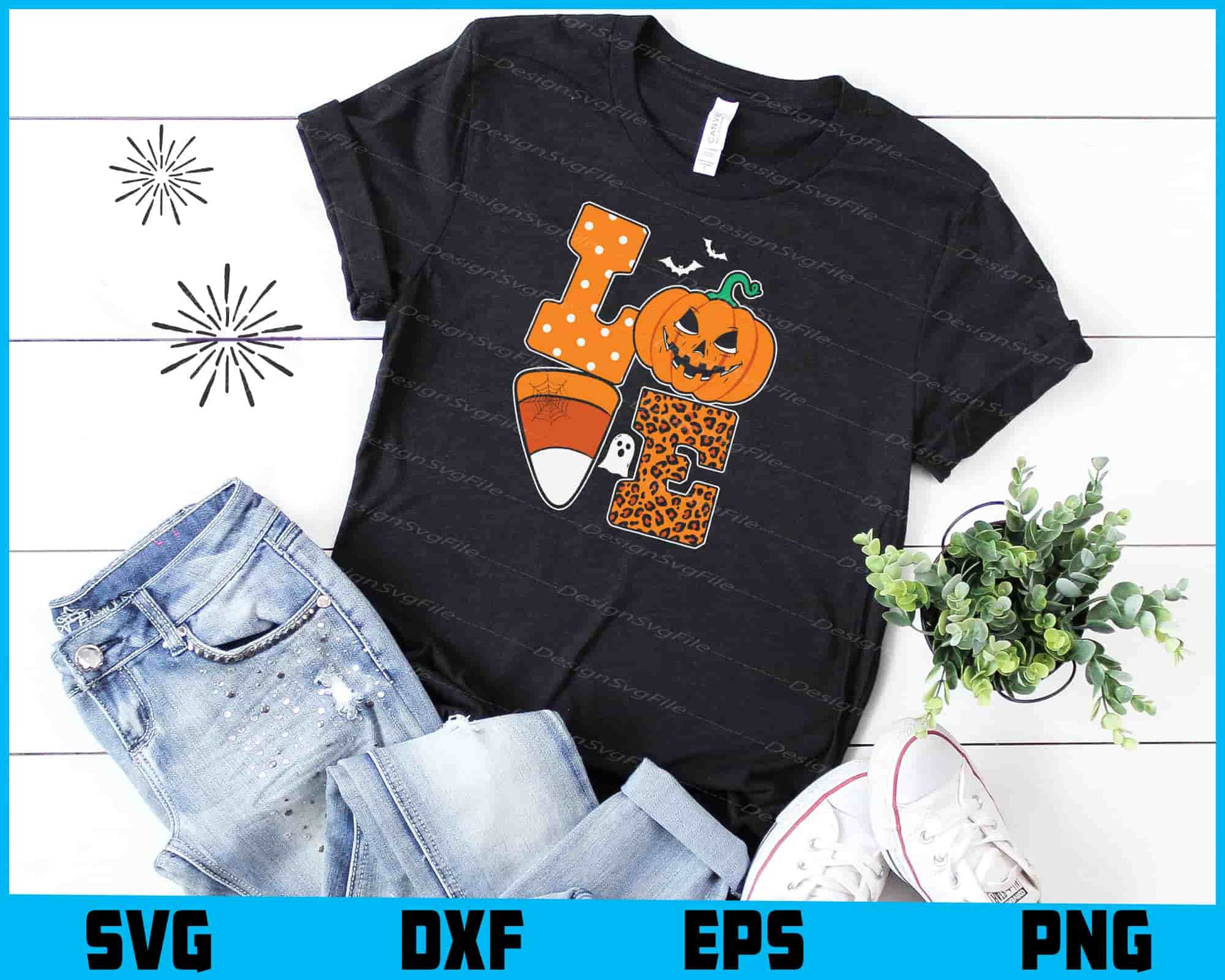 Love Funny Halloween SVG PNG Digital Sublimation Print File  - Premium Cutting Files in SVG, PNG & EPS Formats - Premium SVG Cutting Files for Crafts