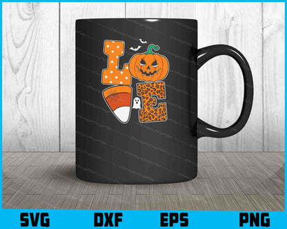 Love Funny Halloween SVG PNG Digital Sublimation Print File  - Premium Cutting Files in SVG, PNG & EPS Formats - Premium SVG Cutting Files for Crafts