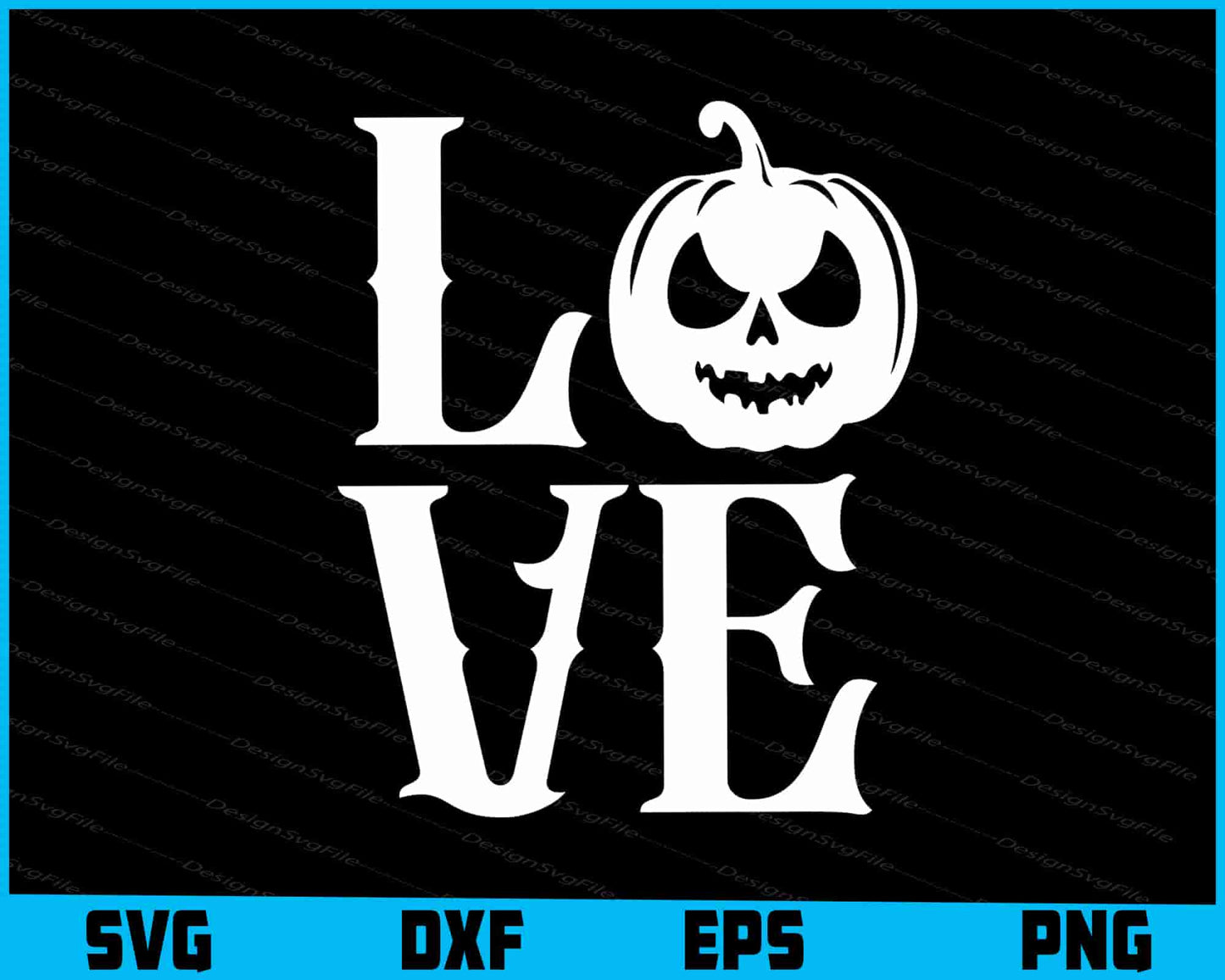 Love Pumpkin Halloween