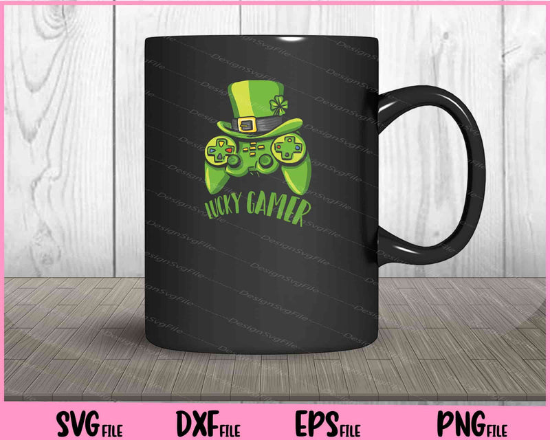 Lucky Gamer St Patrick's Day mug