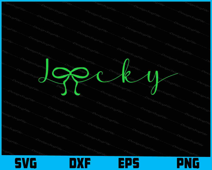 Lucky St.Patricks Day SVG