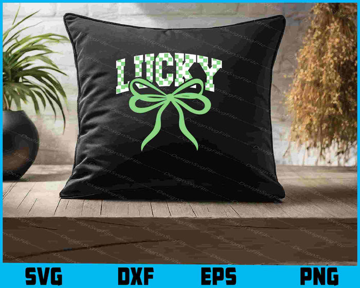Lucky St Patrick's Day SVG