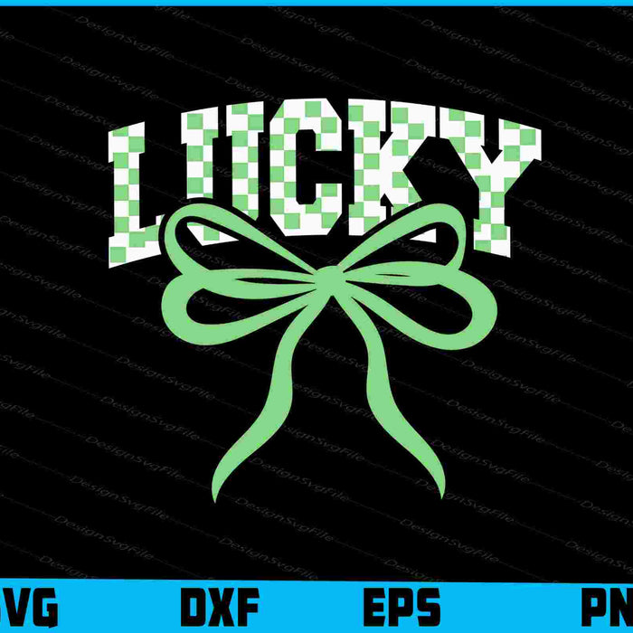 Lucky St Patrick's Day SVG