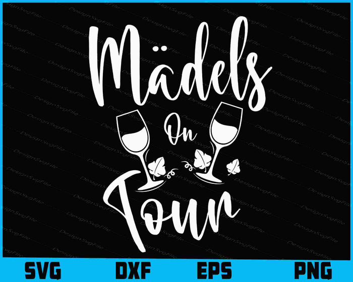 Mädels On Tour New SVG PNG, Germany Shirt