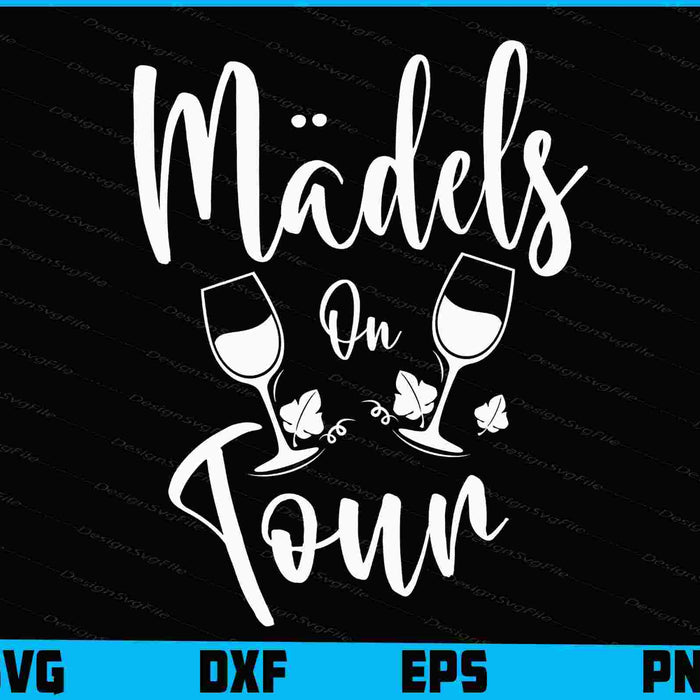 Mädels On Tour New SVG PNG, Germany Shirt