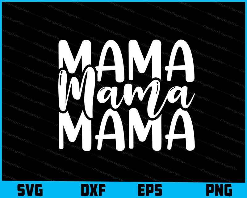 Mama SVG, Boho Mama SVG