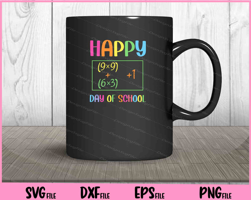 Math Formula 100 Days Of School Teacher Boy Girl mug
