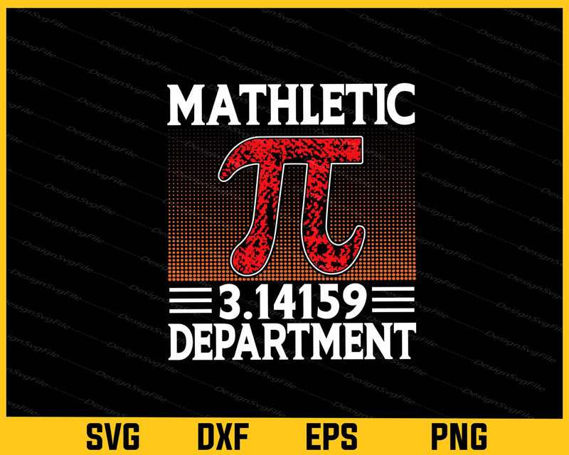 Mathletic Pi Department Svg Cutting Printable File  - Premium Cutting Files in SVG, PNG & EPS Formats - Premium SVG Cutting Files for Crafts