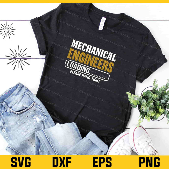 Mechanical Engineer Loading Svg Cutting Printable File  - Premium Cutting Files in SVG, PNG & EPS Formats - Premium SVG Cutting Files for Crafts