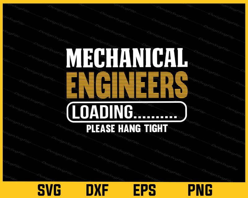 Mechanical Engineer Loading Svg Cutting Printable File