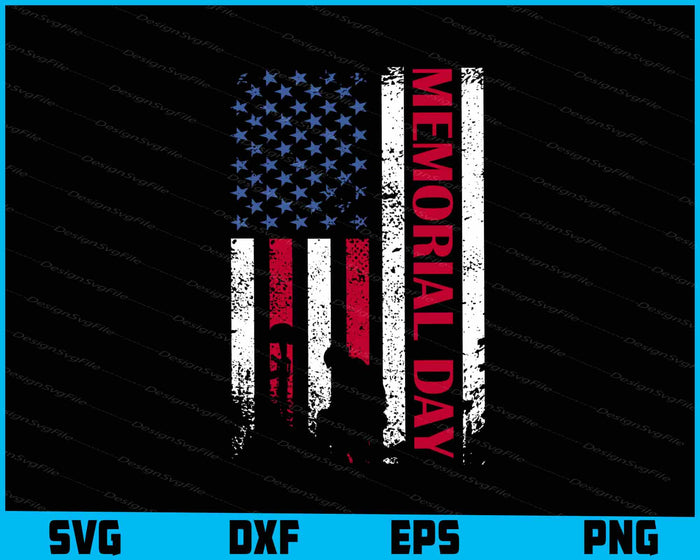 Collection of patriotic graphics and text with American flag elements on a black background.
