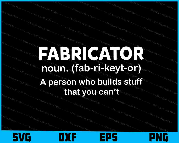 Mens Fabricator SVG