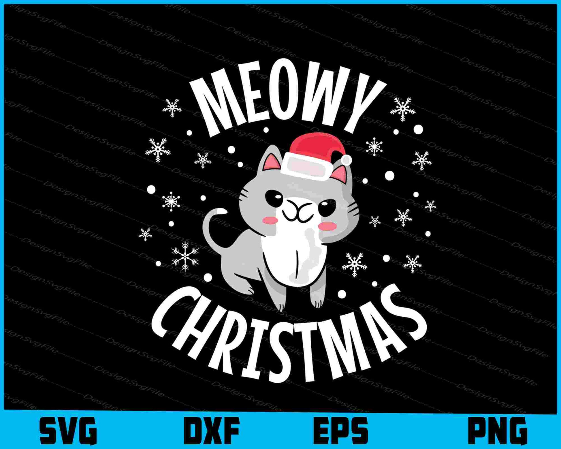 Meowy Funny Christmas