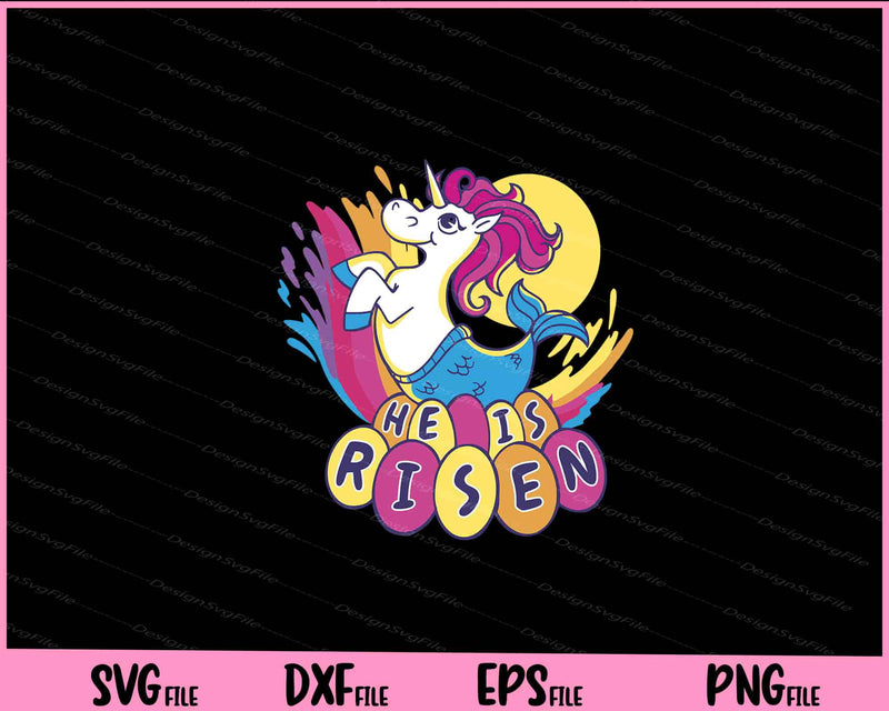 Mermaid Unicorn Cartoon Svg Cutting Printable Files  - Premium Cutting Files in SVG, PNG & EPS Formats - Premium SVG Cutting Files for Crafts