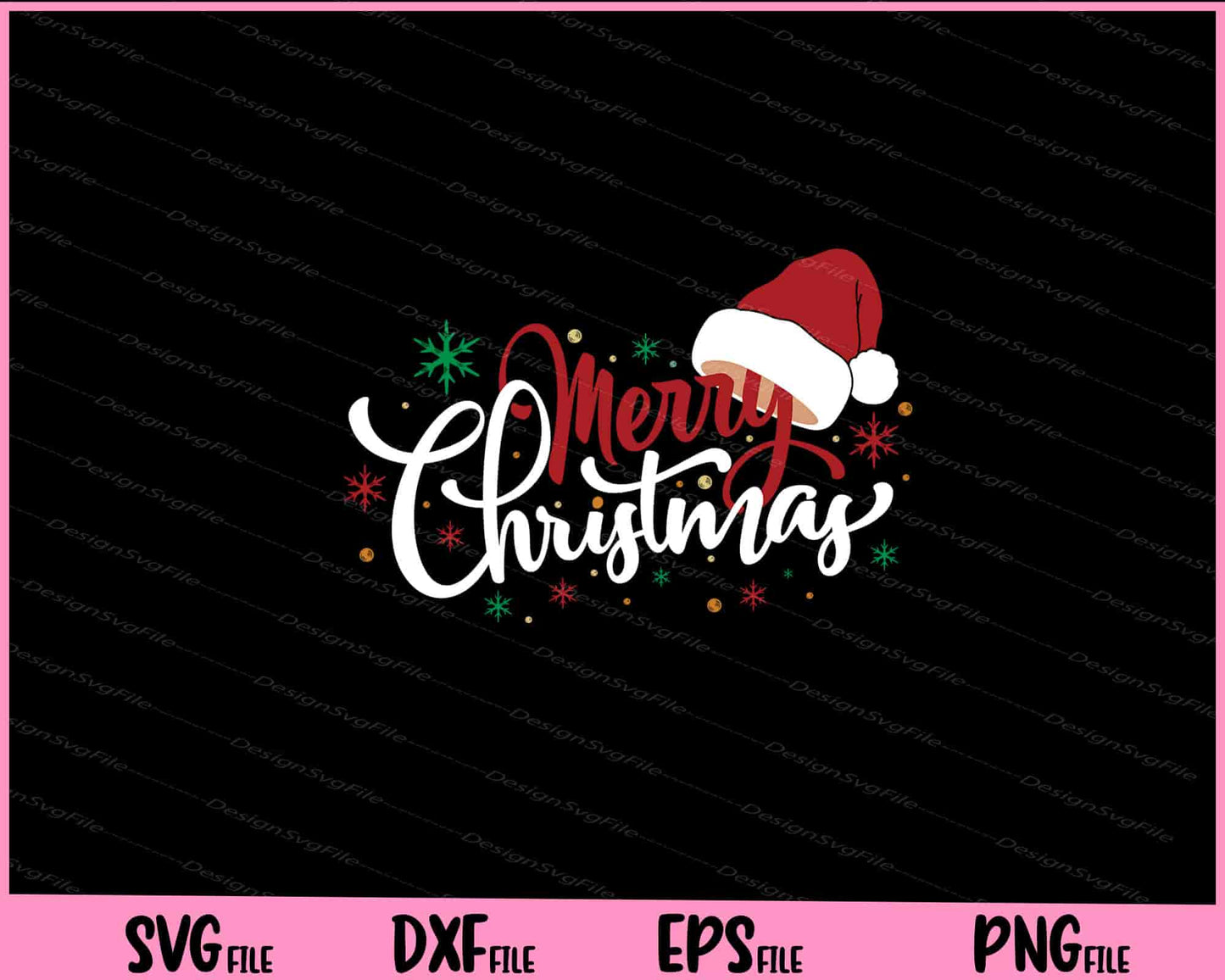 Merry Christmas Svg Cutting Printable Files  - Premium Cutting Files in SVG, PNG & EPS Formats - Premium SVG Cutting Files for Crafts