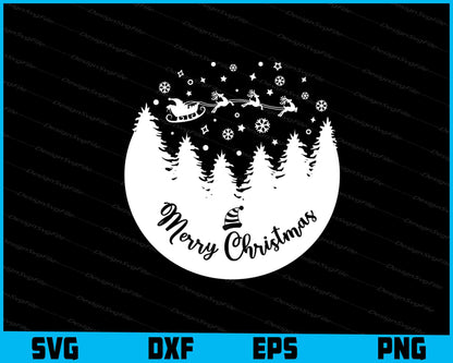 Merry Christmas Svg Png Dxf Digital Cutting File  - Premium Cutting Files in SVG, PNG & EPS Formats - Premium SVG Cutting Files for Crafts