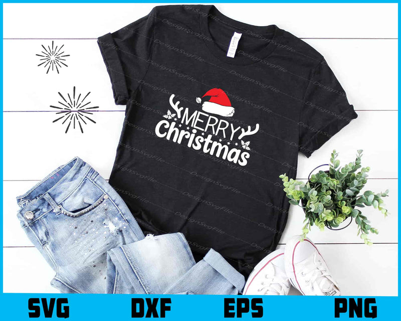 Merry Christmas Svg Png Design Cut Files  - Premium Cutting Files in SVG, PNG & EPS Formats - Premium SVG Cutting Files for Crafts