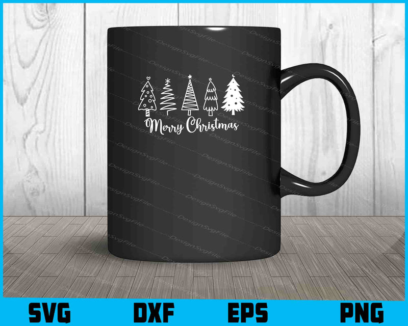 Merry Christmas Svg Dxf Png Design File  - Premium Cutting Files in SVG, PNG & EPS Formats - Premium SVG Cutting Files for Crafts