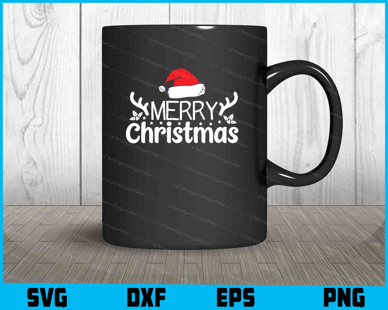 Merry Christmas Svg Png Design Cut Files  - Premium Cutting Files in SVG, PNG & EPS Formats - Premium SVG Cutting Files for Crafts