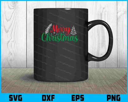 Merry Christmas Svg Png Digital Sublimation Print File  - Premium Cutting Files in SVG, PNG & EPS Formats - Premium SVG Cutting Files for Crafts