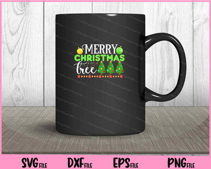 Merry Christmas Tree Svg Cutting Printable File  - Premium Cutting Files in SVG, PNG & EPS Formats - Premium SVG Cutting Files for Crafts